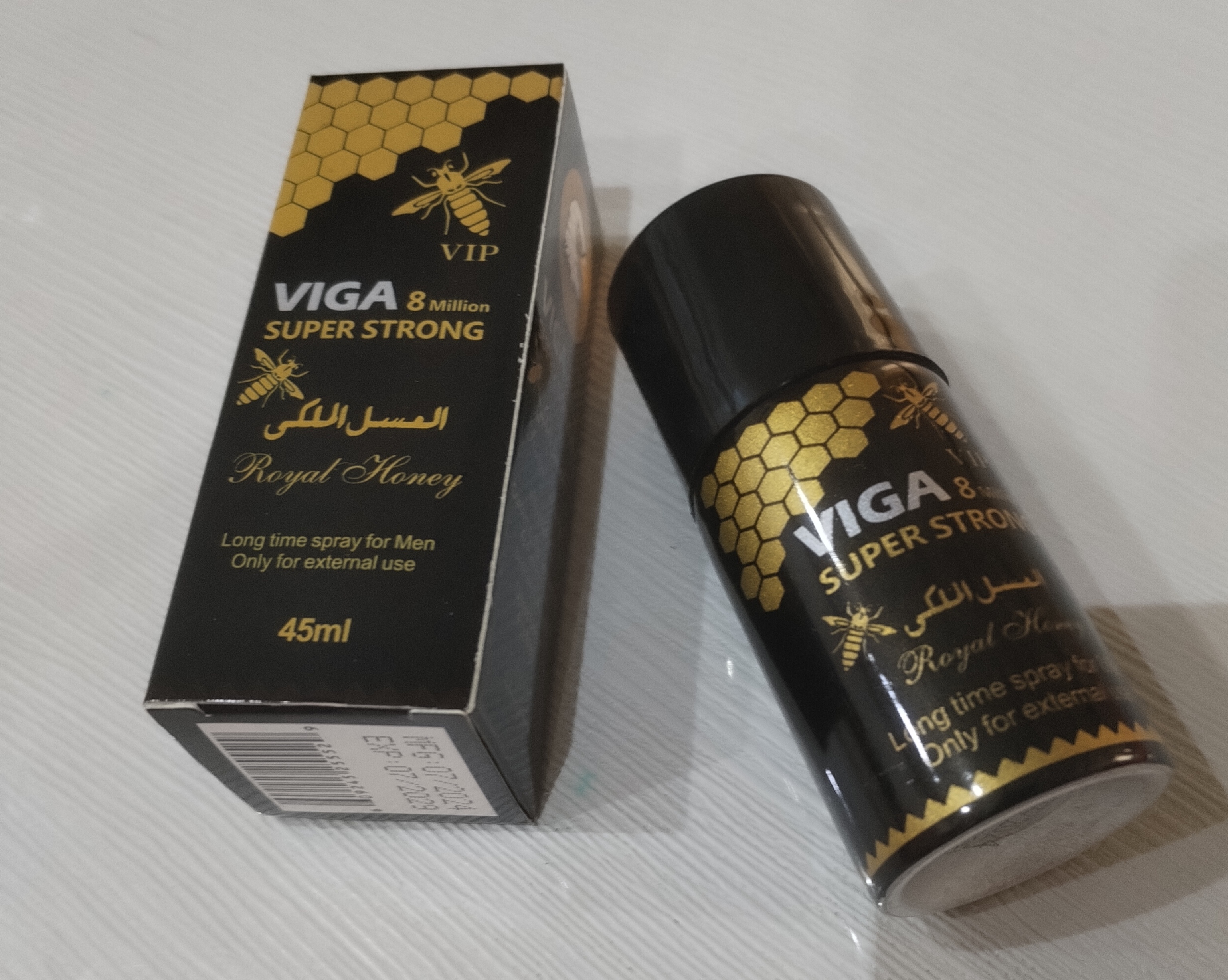 تصویر اسپری ویگا عسلی دوز هشت میلیون Viga